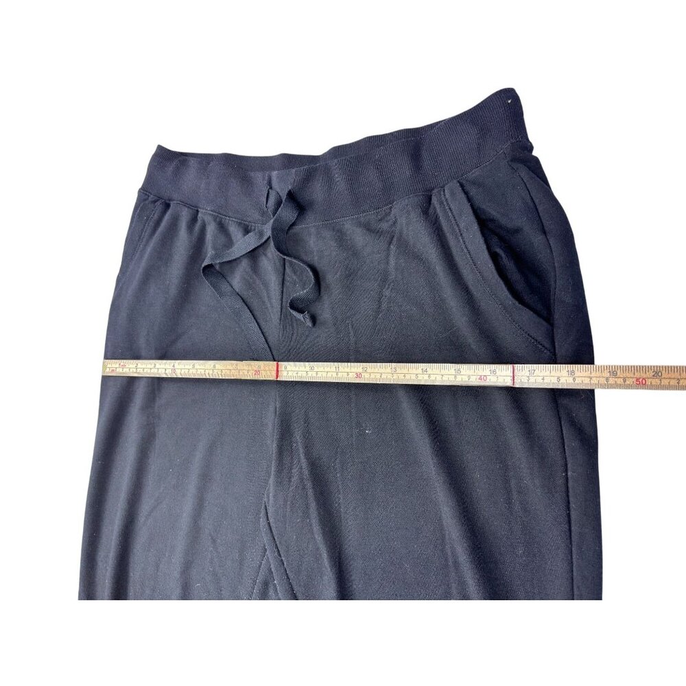 Style & Co Black Jogger Pants Size M Cotton Rayon Blend - Picture 9 of 9